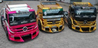 Novos caminhões da Equipe AM MotorSports. (Foto: Rodrigo Aguiar Ruiz)