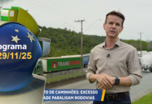 Tombamento de caminhões: O excesso de velocidade paralisa as rodovias