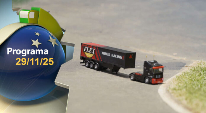 Caminhões em miniatura