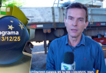 Quanto ganha em média um caminhoneiro autônomo