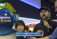 Conhecemos um caminhão mudo e acompanhamos o dia a dia