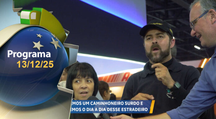 Conhecemos um caminhoneiro surdo e acompanhamos o dia a dia