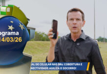 Sinal de celular nas BRs