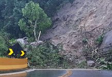 Queda de barreira interdita novamente rodovia Mogi-Bertioga