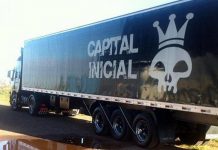 Bandidos roubam caminhão do Capital Inicial no Rio de Janeiro
