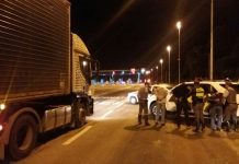 Sequestro de caminhão carregado com 1,3 mil pneus termina em perseguição