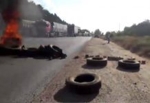 Protesto de caminhoneiros interdita Rodovia Raposo Tavares