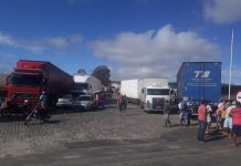 Transportadoras aderem à greve dos caminhoneiros