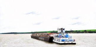 Navegação na Hidrovia Tietê-Paraná pode ser paralisada. (Foto: Arquivo CNT)