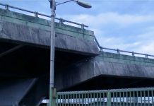 Após interdição de viaduto, prefeitura libera rodízio de veículos em São Paulo viaduto