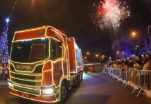 Scania participa da Caravana de Natal Coca-Cola FEMSA 2019 Scania