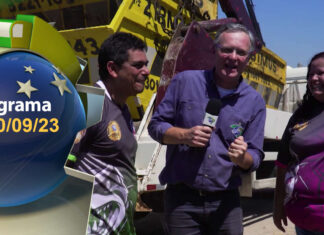 Encontro de caminhoneiros na região de Sorocaba