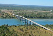 Alerta no trecho: Bloqueio total de ponte sobre o Rio Tocantins na BR-235/TO